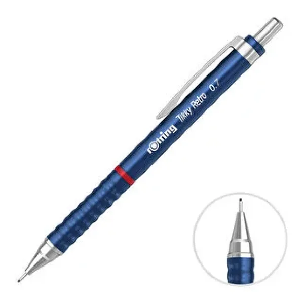 Rotring Tikky Retro Mavi 0.7 mm Versatil Uçlu Kalem
