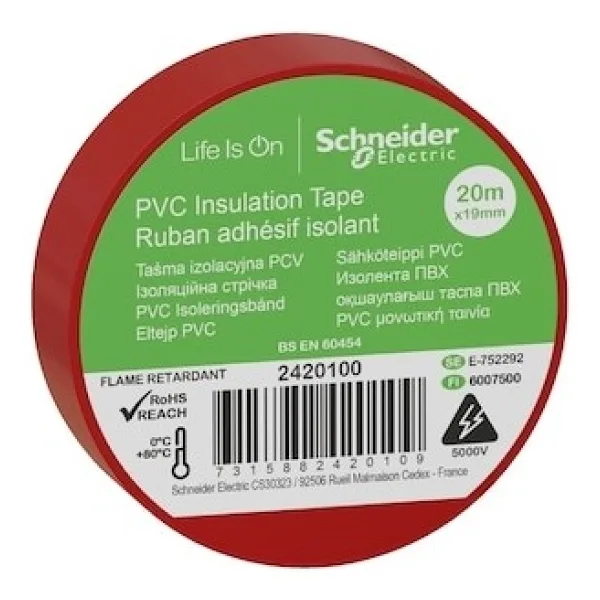 Schneider Thorsman 242010 19 mm x 20 m Elektrik Bandı