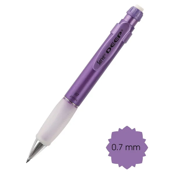 Serve Deep Metalik Mor 0.7 mm Uçlu Kalem
