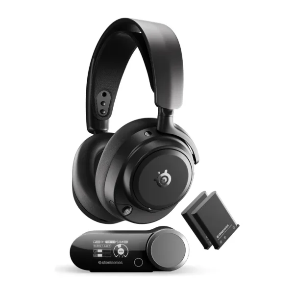 SteelSeries Arctis Nova Pro Omni Siyah 7.1 Type-C Kablolu/Kablosuz Kulak Üstü Oyuncu Kulaklığı
