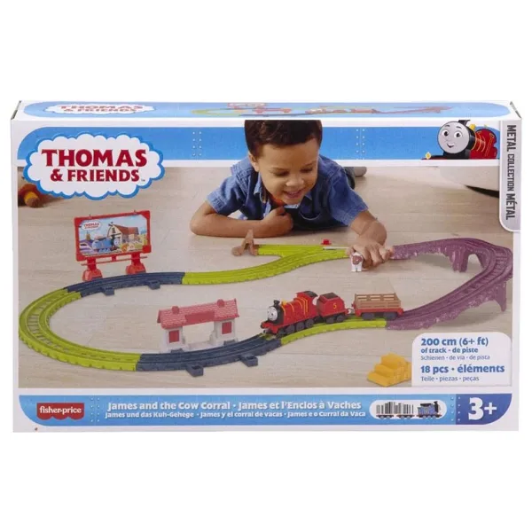Thomas ve Arkadaşları James And The Cow Corral Tren Seti HWX66