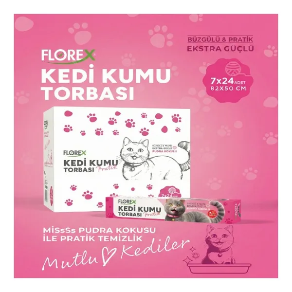 Ttt Kedi Kumu Torbası Pudra Kokulu