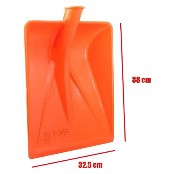 Tuna 220 Plastik Faryap Kuregi Turuncu 32.5 Cm Kurek