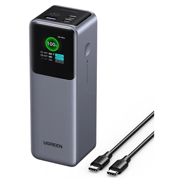 Ugreen Nexode 35525B 250000 mAh Hızlı Şarj Powerbank