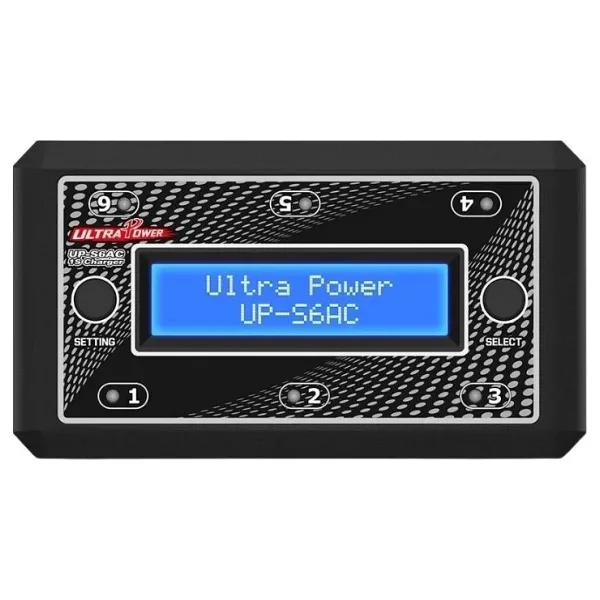 UP-S6AC 6 Kanal 1S AC/DC LiPo LiHv Pil Şarj Cihazı