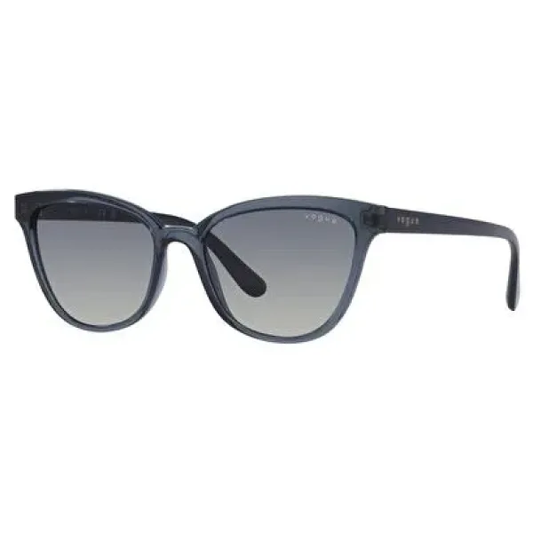 Vogue VO5496SI 27644L Transparent Dark Blue-Blue Kadın Güneş Gözlüğü