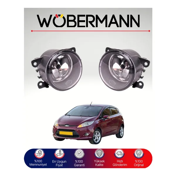 Wöbermann Ford Fiesta Sis Far Seti 2008-2017 Uyumlu