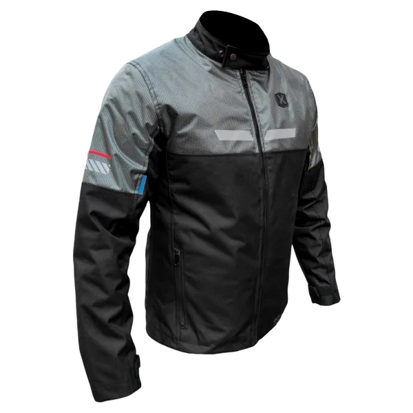 X-Speed Wise Erkek Gri-Siyah 4 Mevsim Motosiklet Montu
