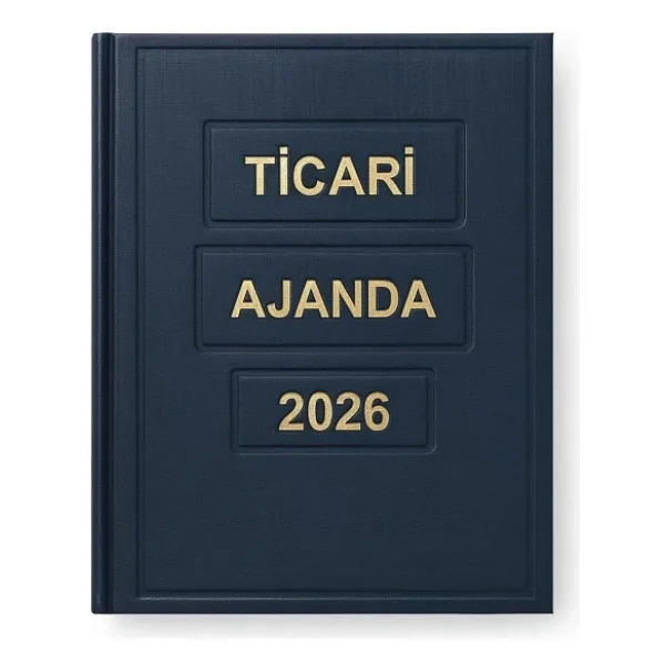 Yağmur 2026 Ticari Kasa Ajandası 17X24 Cm