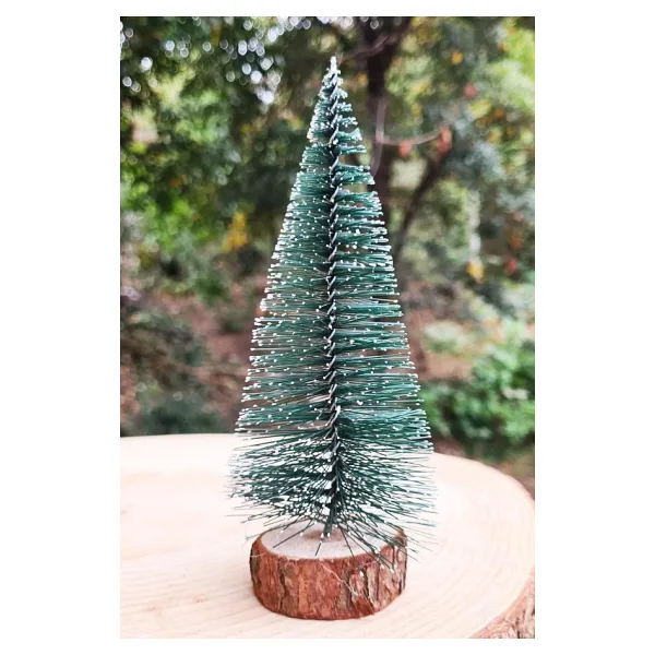 Yeni Yıl Mini Yılbaşı Noel Çam Ağacı 15 Cm Yılbaşı Noel Çam Ağacı Masa Üstü Süs Çam Ağacı 15 Cm