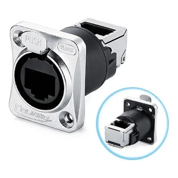 YT-RJ45-JSX-22-001 Su Geçirmez Ethernet Konnektörü - Dişi