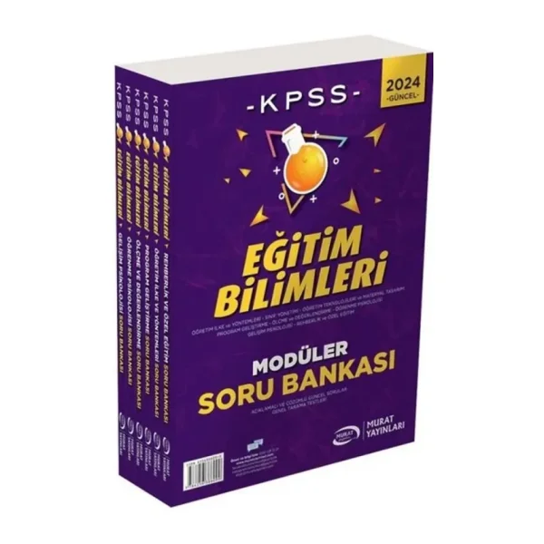 2024 KPSS Modüler Set Eğitim Bilimleri Soru Bankası