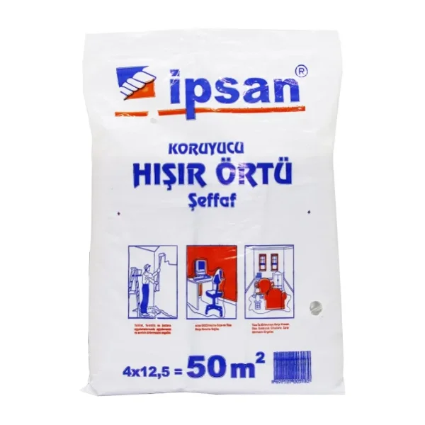 50-M2 Hışır Şeffaf Koruyucu Örtü (5250)