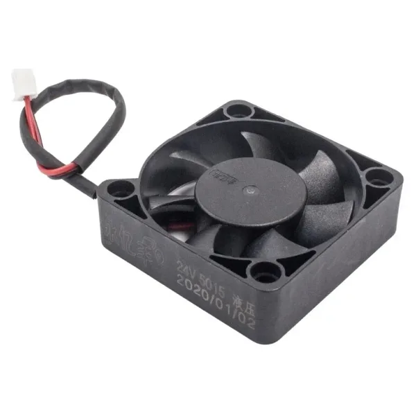 50x50x15mm 24V 0.05A Fan 2 Kablolu - Ters Uçlu