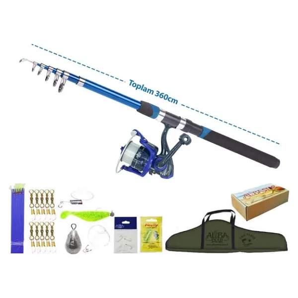 Albastar Tts020 Kıyı Olta Seti 350Cm