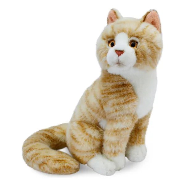 Animals Of The World Oturan Peluş Kedi 22 cm