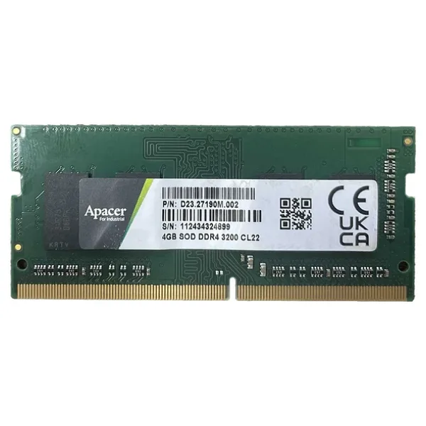 Apacer D23.2719M.002 4GB DDR4 3200Mhz CL22 Notebook Ram