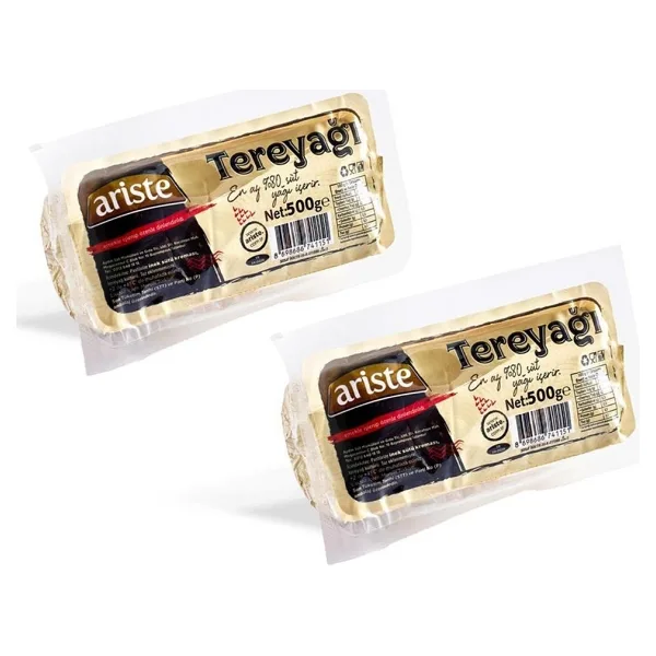 Ariste 2'li Rulo Tereyağı 1000 gr (500gr x 2) - 1 kg
