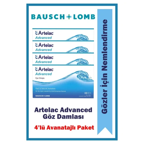 Artelac Advanced 30 Flakon 0,5 Ml 4 Adet