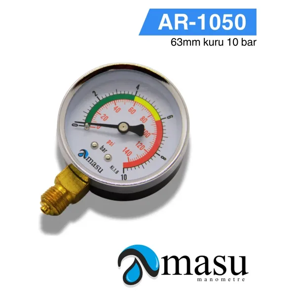 Arus MANOMETRE 63 MM KURU