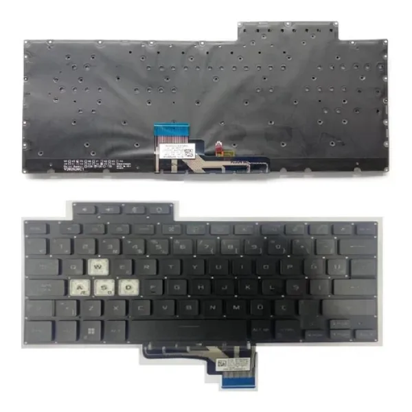 Asus TUF Dash F15 FX516P Klavye Tuş Takımı TR Işıklı