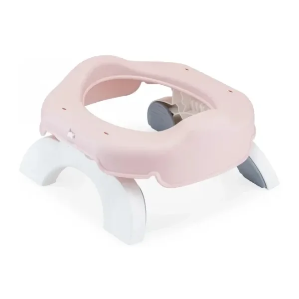 Babyjem Portatif Katlanabilir Lazımlık Soft Pembe New Color