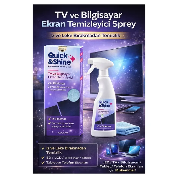 Beko Quick Shine Tv Ve Bilgisayar Ekran Temizleyici