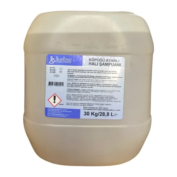 Birka Köpüğü Ayarlı Halı Şampuanı 30 kg
