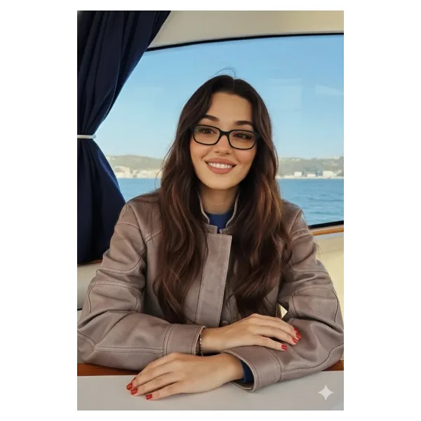 BluePepper GLAMY Kare Model Optik Uyumlu Mavi Işık Korumalı Gözlük Modern Çerçeveli Trend Şık ve Modern