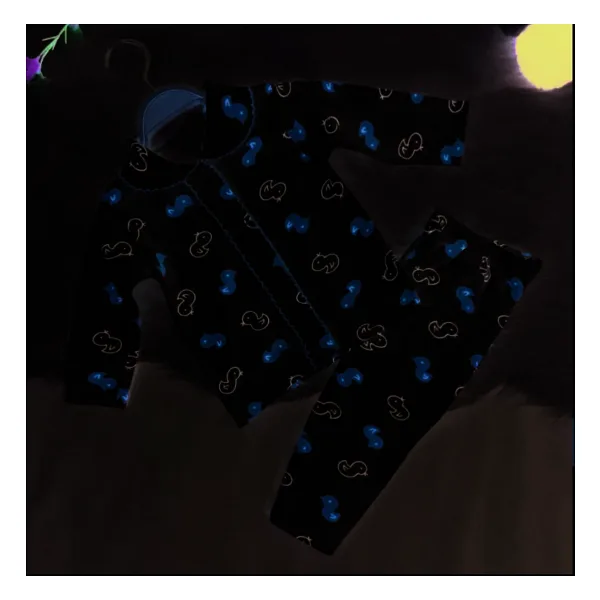 BOMBİX KİDS Düğmeli ikili Bebek Pijama Takımı