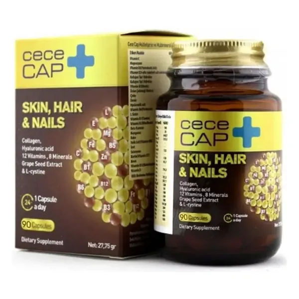 Cececap Skin Hair Nails 90 Kapsül