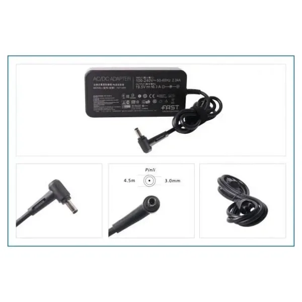 CMADP135 19.5V 10.3A 4.5*3.0mm HP Notebook Adaptör