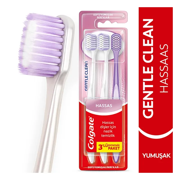 Colgate Gentle Clean 3'lü Diş Fırçası