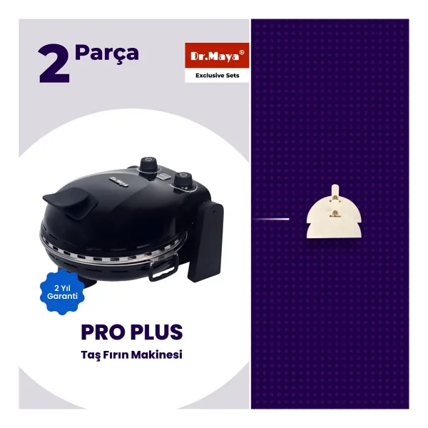 Dr.Maya Pro Plus Taş Fırın Yeşil Pizza Makinesi
