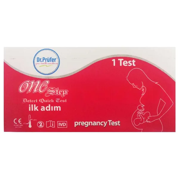 Dr. Prüfer One Step İlk Adım Gebelik Testi