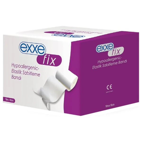 Exxe Fix Elastik 10m x 10cm Sabitleme Bandı