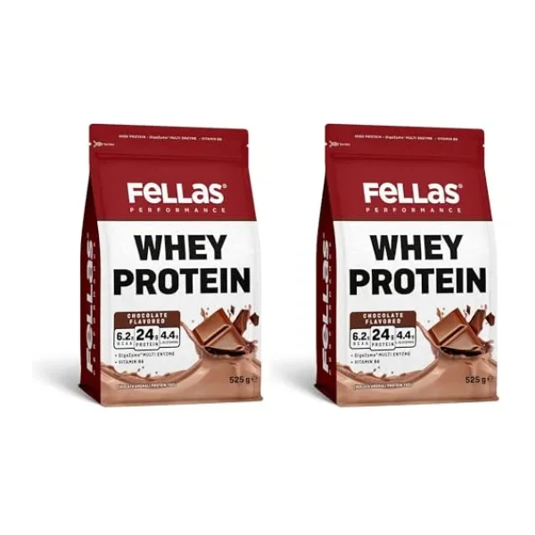 Fellas Performance 525 gr 2 Adet Whey Protein Tozu