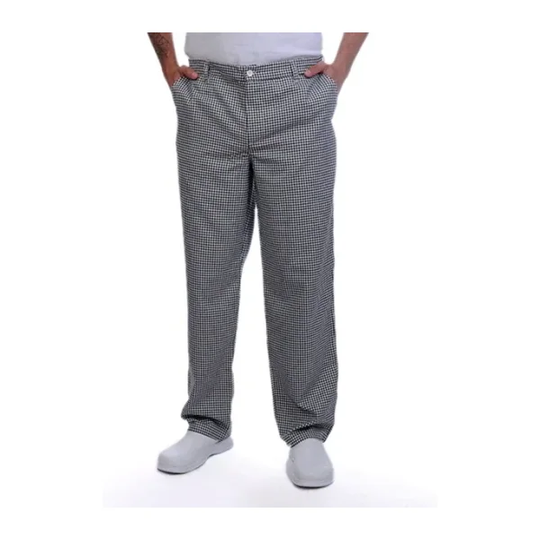 Formteks Aşçı Pantolon Kazayağı&Pötükare Desenli
