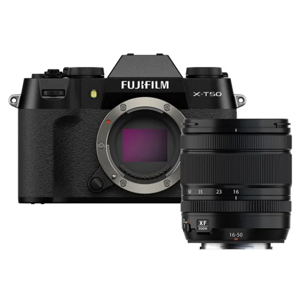 Fujifilm X-T50 + 16-50mm Lens Siyah Aynasız Fotoğraf Makinesi