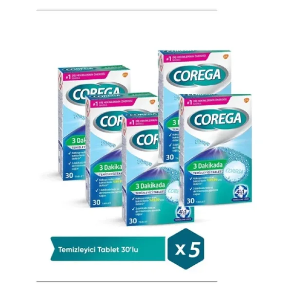 GLAXOSMİTHKLINE COREGA TABLET 3 DK 5 Lİ PAKET