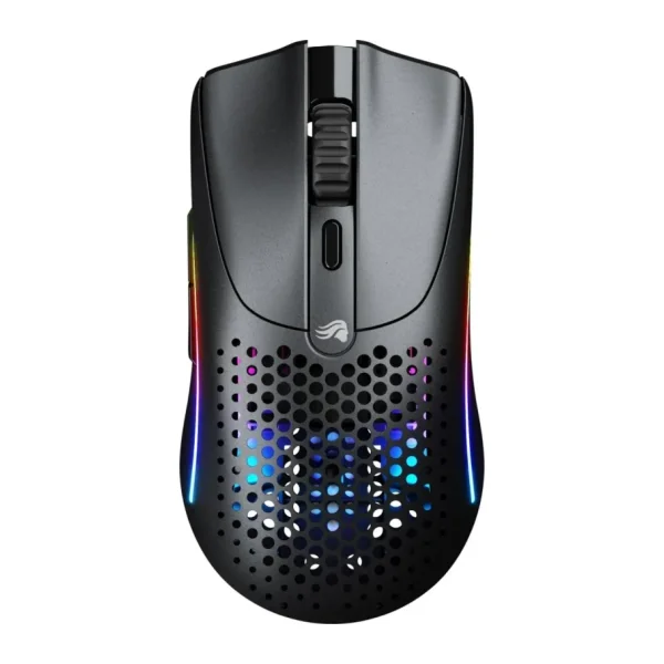 Glorious Model O 2 Mini GLO-MS-OMWV2-MB Siyah RGB Optik Kablolu/Kablosuz Oyuncu Mouse