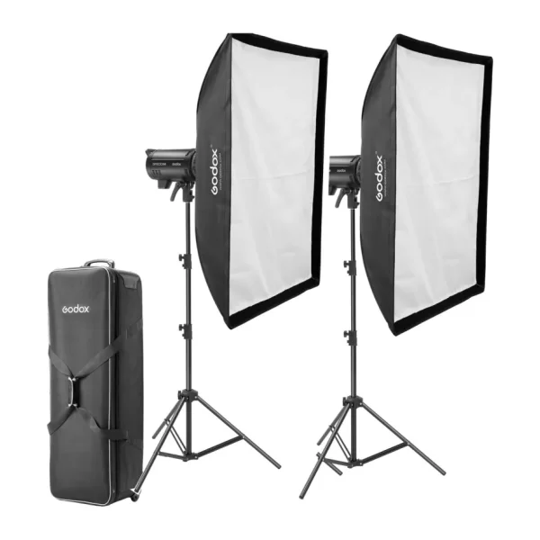 Godox DP600 III V 600 W 3'lü Paraflaş Kit