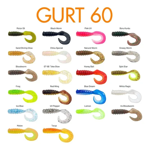 Hanfish Gurt 6 cm Silikon Yem