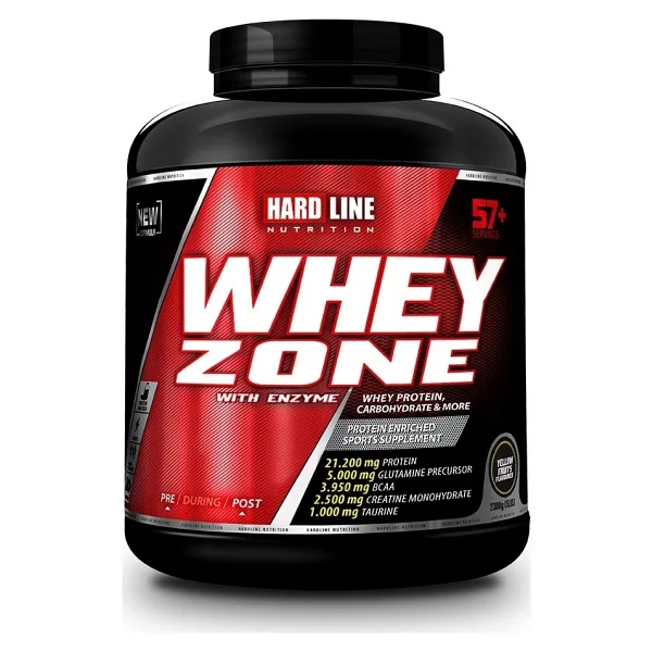 Hardline Nutrition Whey Zone 2300 gr Protein Tozu