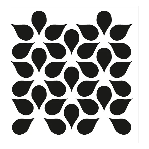 Home Herıtage Modern 45x45cm Hhms-31 Stencil