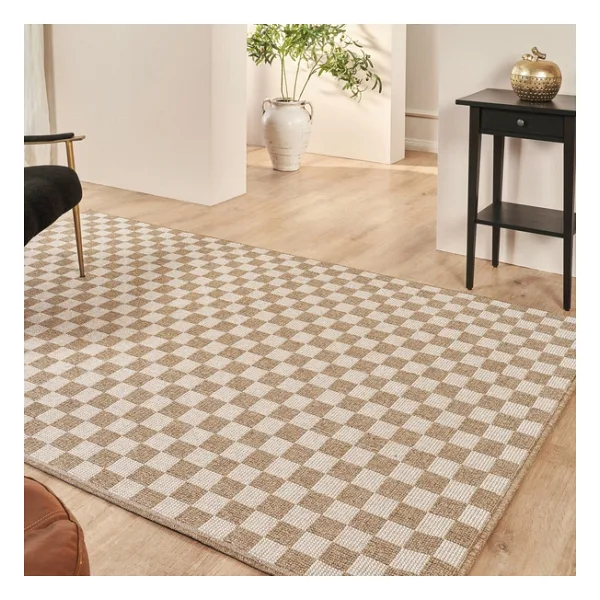 Kaşmir Halı Kilim Jüt Dorne White 80x150 cm