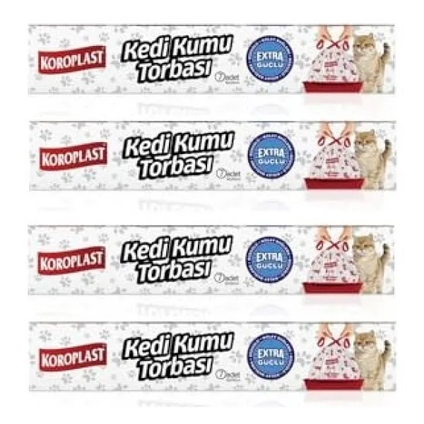 Kedi Kumu Torbası 7 Li X 4 Adet
