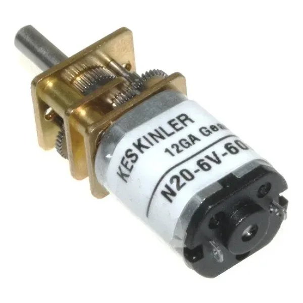 KGA-12 6V 60Rpm Redüktörlü Dc Motor