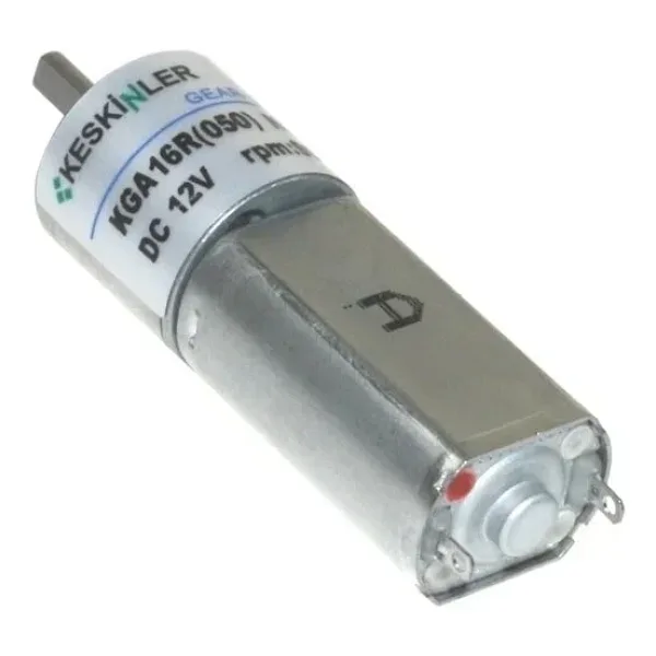 KGA-16 12V 90Rpm Redüktörlü Dc Motor
