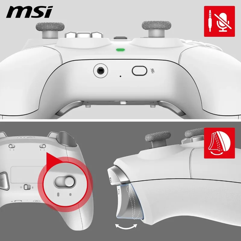 Msı Force Gc300 Kablolu/Kablosuz Oyun Kolu - Görsel 5